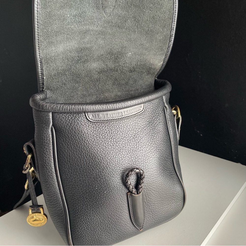Dooney & Bourke Black Leather Crossbody Bag - Picture 9 of 16